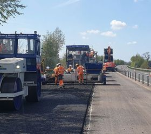 Hot rolled asphalt Breedon